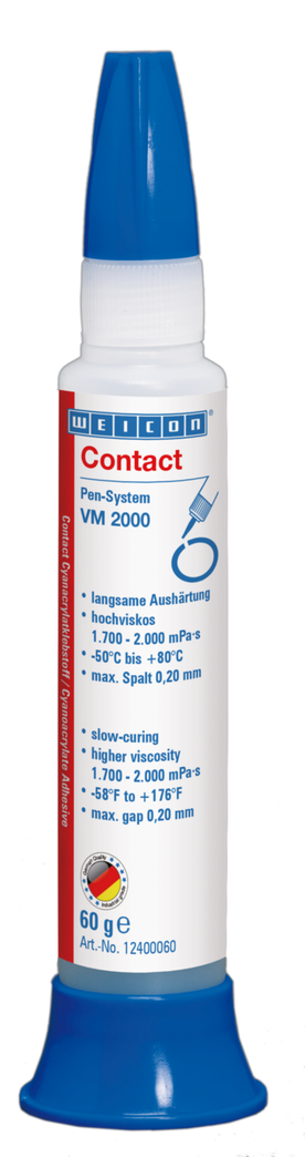 Contact VM 2000 | instant adhesive with high viscosity for metal