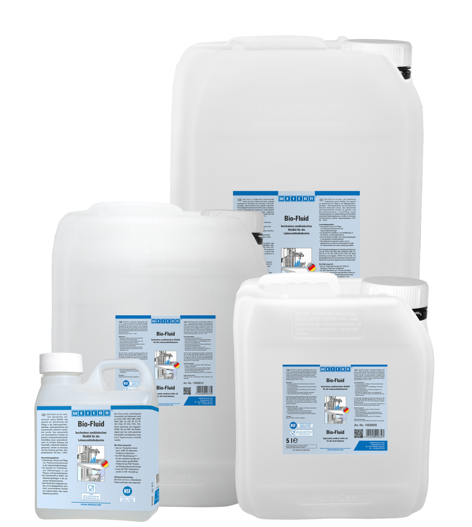 Bio-Fluid | Gıda sektörü için NSF H1 onaylı yağlama ve bakım yağı