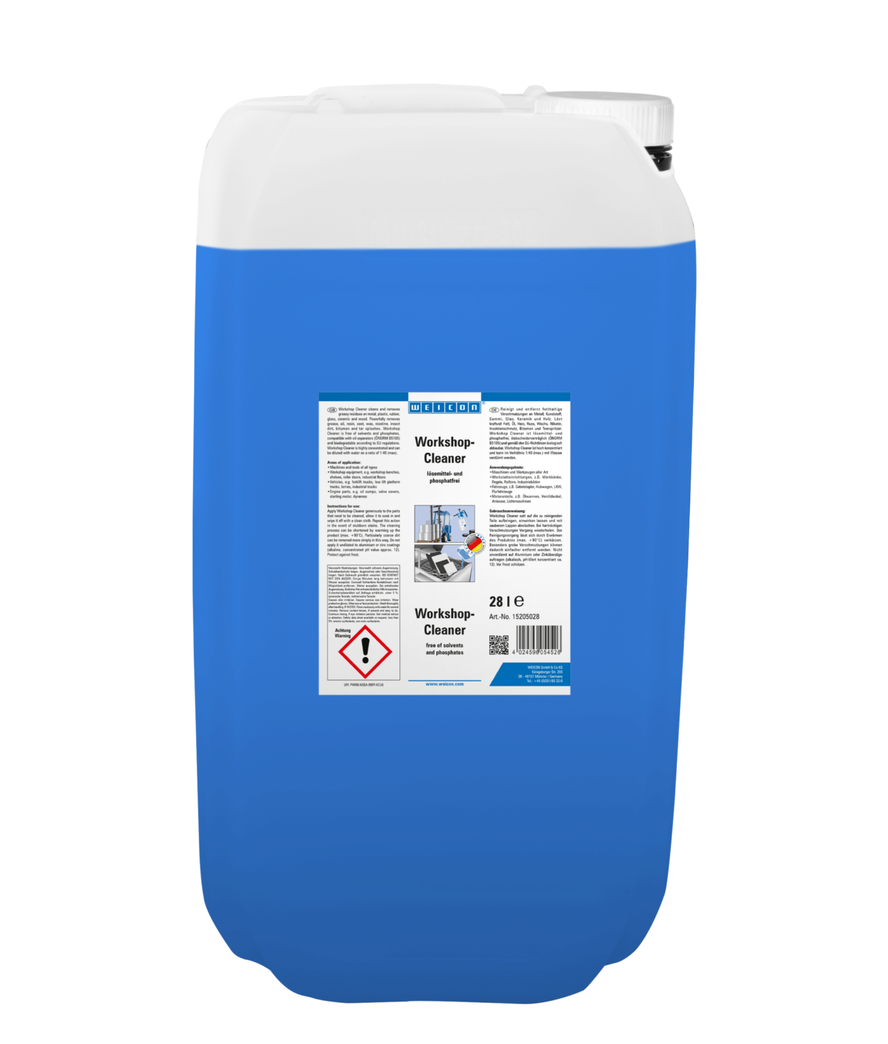 Atölye Temizleyici | Solvent içermeyen üniversal temizleyici Atölye Temizleyici | Solvent içermeyen üniversal temizleyici