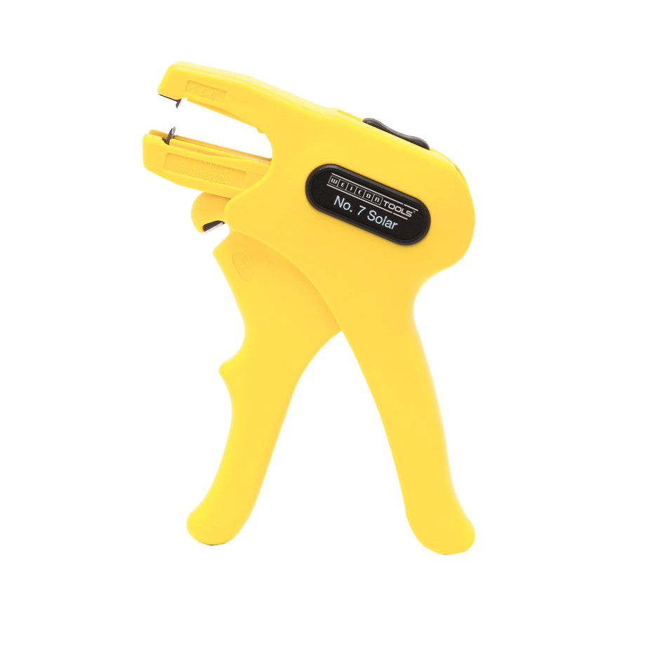 Kablo Sıyırıcı No. 7 Solar | 1,5 - 10 mm² kesitli yaygın fotovoltaik kabloların (H1Z2Z2-K gibi) sıyrılması ve kaplanması için