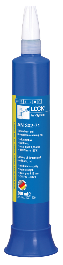 WEICONLOCK® AN 302-71 Cıvata ve Dişli Sabitleyici | Yüksek mukavemetli