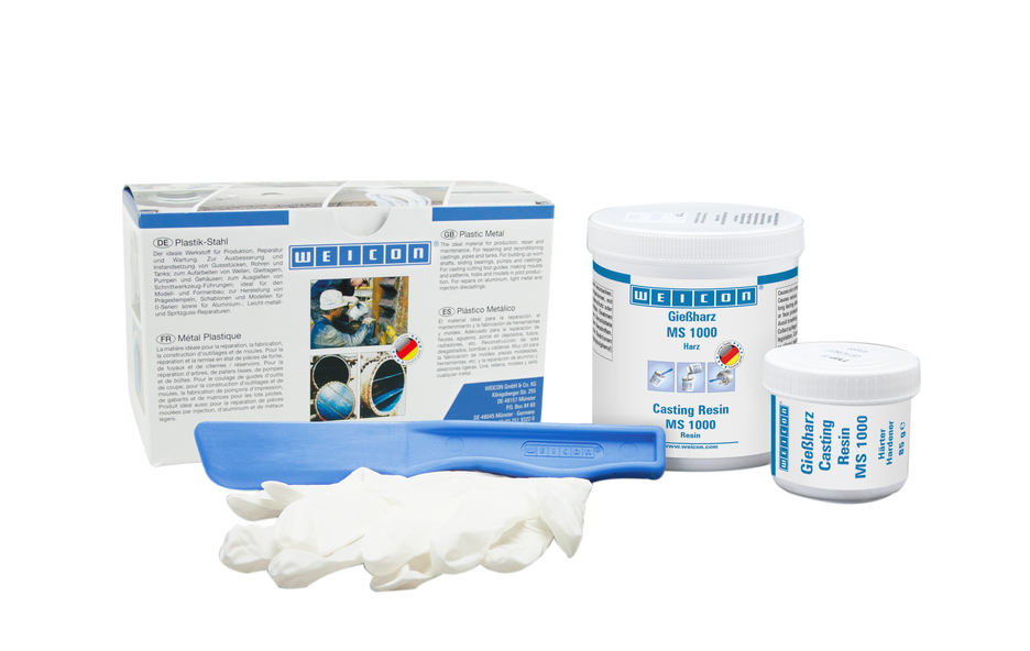 WEICON Dökme Reçinesi MS 1000 | Yapıştırma, laminasyon ve döküm için epoksi reçine sistemi