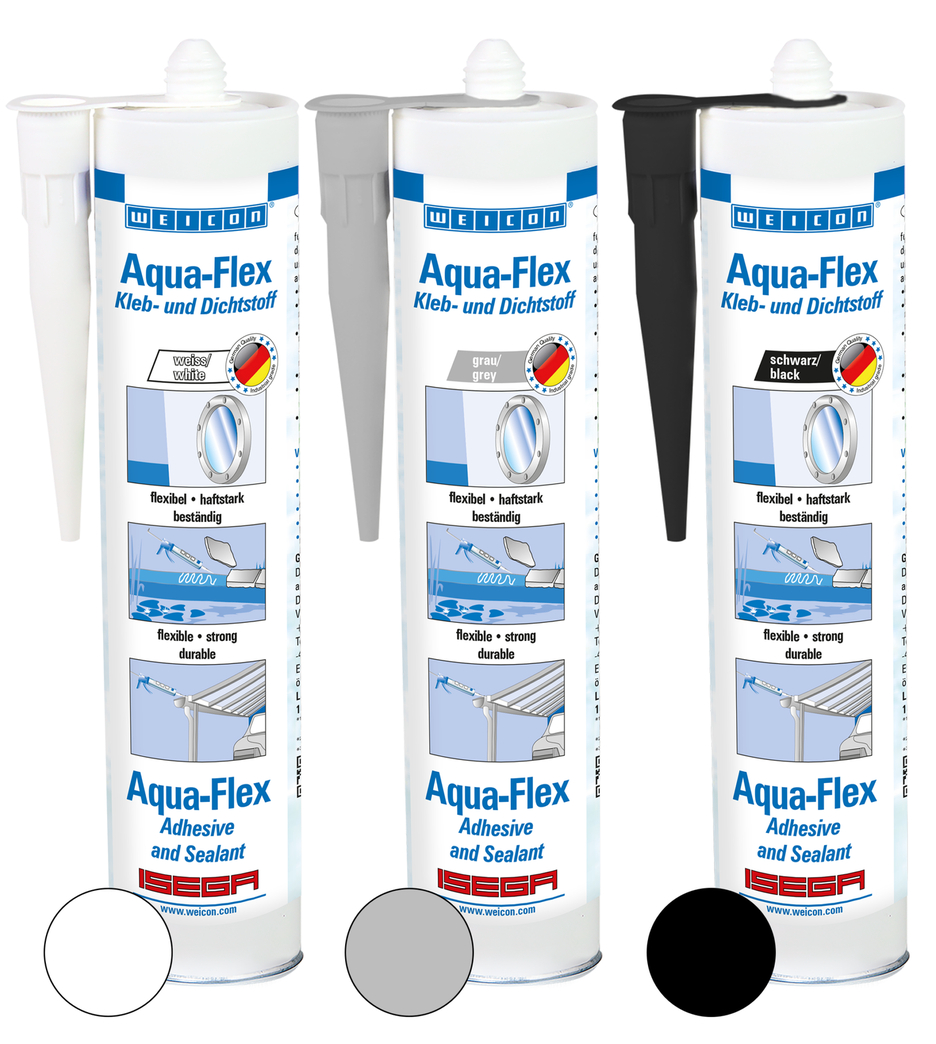 Aqua-Flex MS-Polimer | Islak ve nemli yüzeyler için MS-Polimer bazlı yapıştırıcı ve sızdırmazlık maddesi