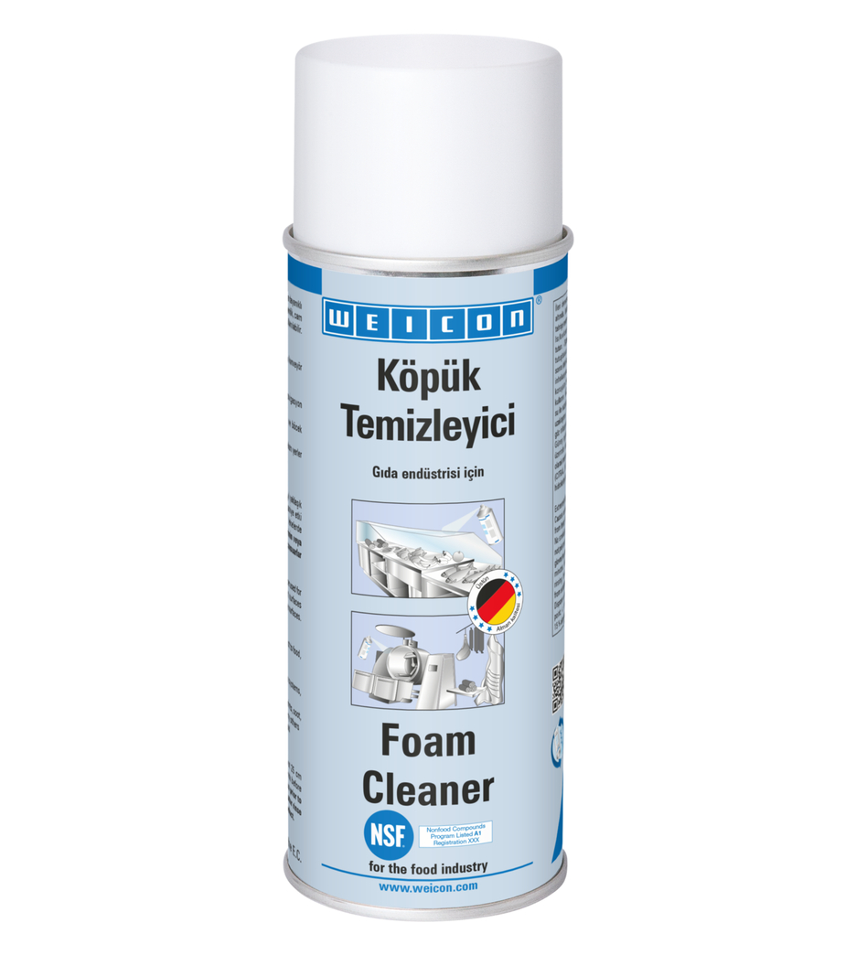 Köpük Temizleyici | Gıda sektörü için üniversal temizleyici NSF A1 Köpük Temizleyici | Gıda sektörü için üniversal temizleyici NSF A1