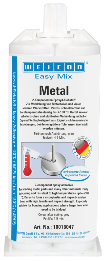Easy-Mix Metal Epoksi Yapıştırıcı | Metal parçaların yapıştırılması için epoksi yapıştırıcı