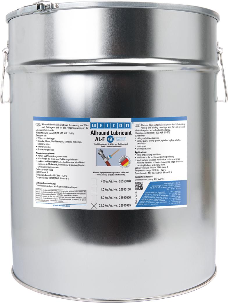 AL-F | food-grade multi-purpose grease