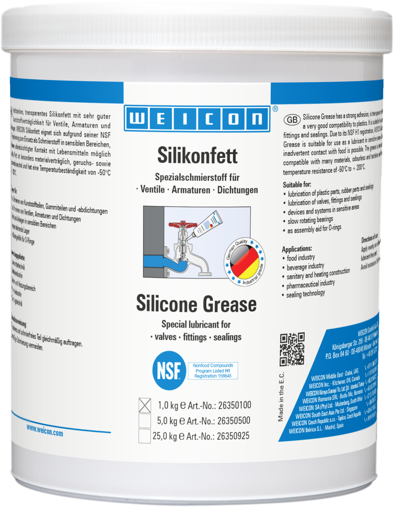 Silikon Yağı | food-grade lubricating grease
