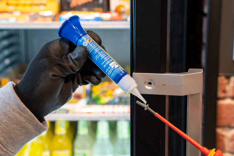 WEICONLOCK® AN 302-40 Cıvata Sabitleyici | Orta mukavemet, DVGW onaylı