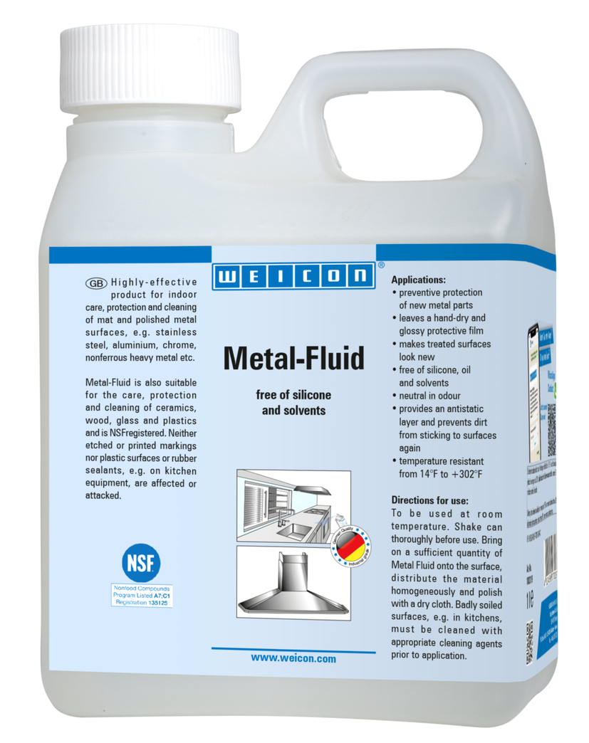 Metal-Fluid | Metaller için solventsiz bakım ve koruyucu emülsiyonu