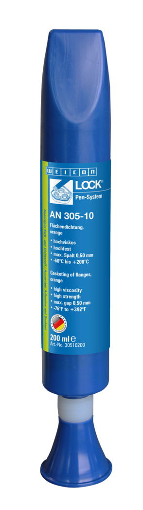 WEICONLOCK® AN 305-10 Flanş Sızdırmazlık Malzemesi | Flanşların sızdırmazlığı için, yüksek mukavemetli, yüksek viskoziteli, BAM tarafından test edilmiştir