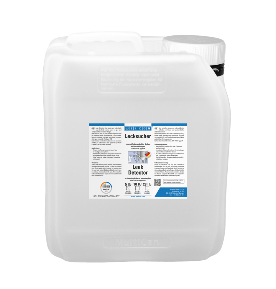 Kaçak Arama Sıvısı | Basınçlı hatlardaki çatlakları bulmak için