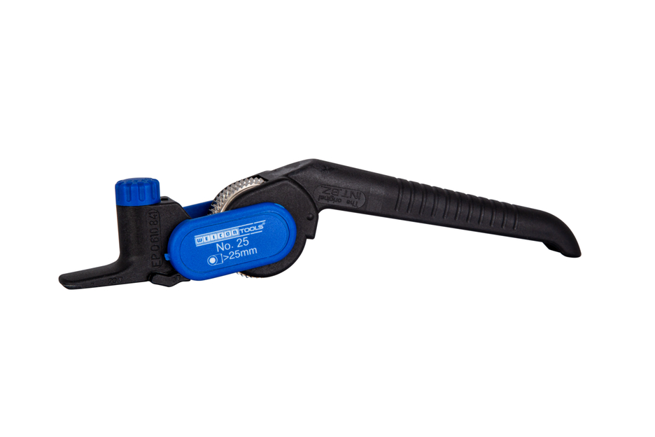 Kablo Sıyırıcı No. 25 | 25 mm Ø I'den itibaren yuvarlak kablolarda uzunlamasına ve dairesel kesimler için kablo bıçağı | Düşük sıcaklıklarda bile kolay çalışma