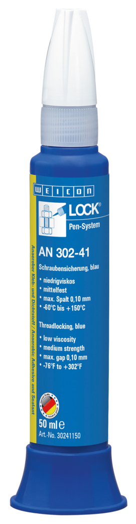WEICONLOCK® AN 302-41 Cıvata Sabitleyici | Orta mukavemet, düşük viskozite