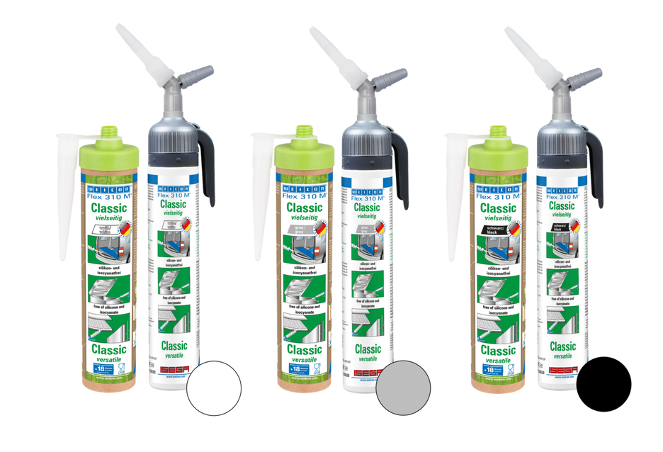 Flex 310 M® Klasik MS-Polimer | Çok yönlü kullanım için MS polimer bazlı elastik yapıştırıcı