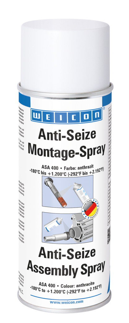 Anti-Seize Montaj Spreyi ASA 400 | Yağlayıcı ve kalıp ayırıcı montaj spreyi