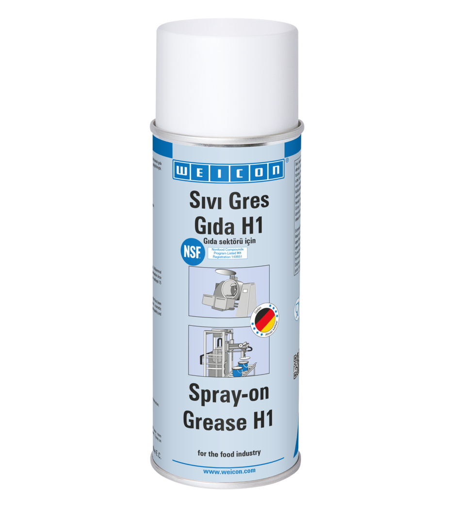 Sıvı Gres - Gıda H1 | Gıda sektörü için NSF H1 onaylı yağlayıcı Sıvı Gres - Gıda H1 | Gıda sektörü için NSF H1 onaylı yağlayıcı