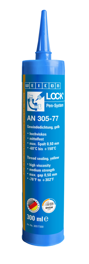 WEICONLOCK® AN 305-77 Cıvata Sabitleyici | Orta mukavemetli, içme suyu onaylı