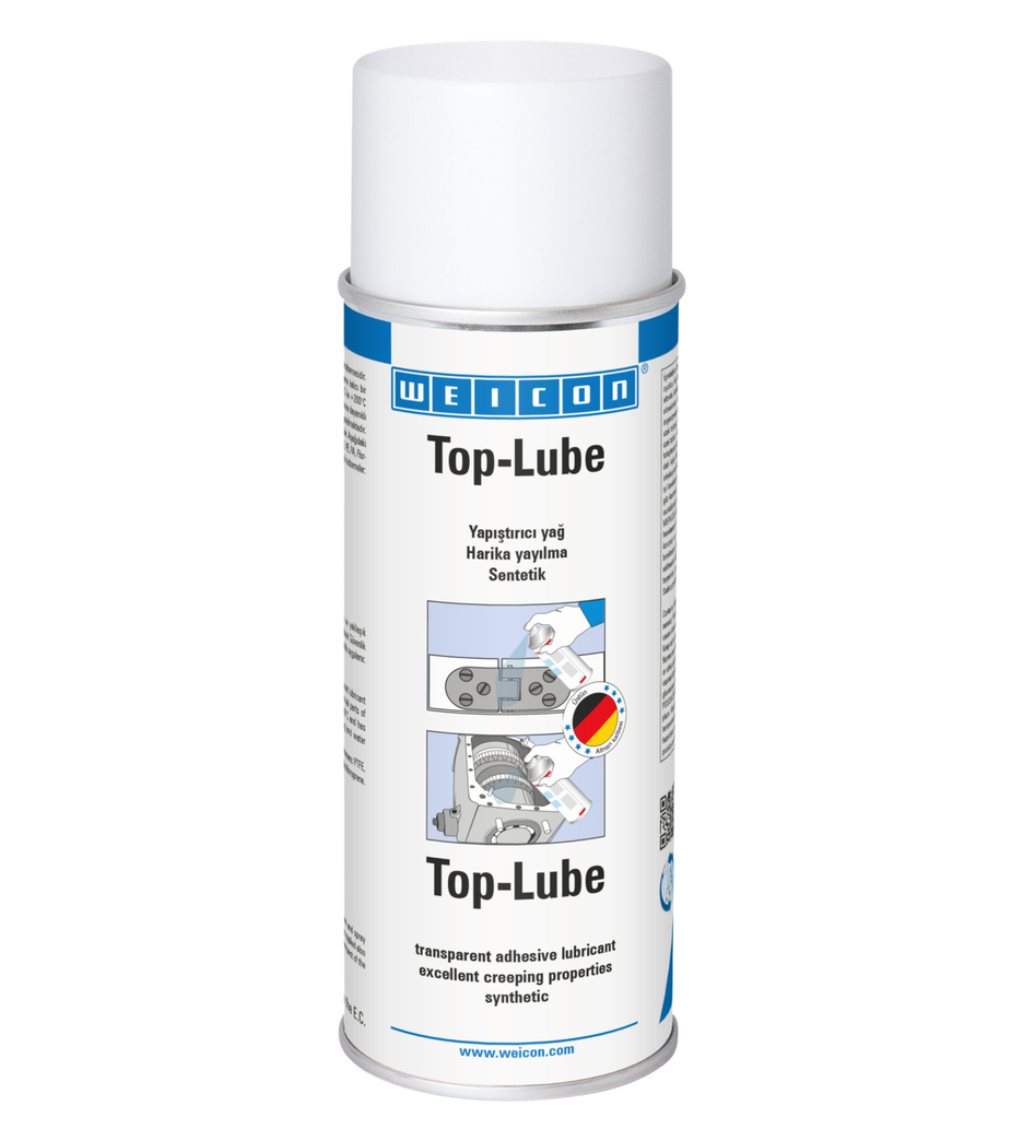 Top-Lube | Sentetik, şeffaf ve yapışkan yağlayıcı