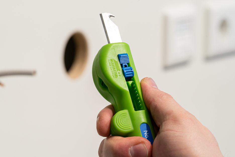 Quadro Soyucu No.16 Green Line | Sürdürülebilir sıyırma aleti I çok fonksiyonlu sıyırıcı, çalışma aralığı sıyırma 0,5 - 6,0 mm² I kaplama 8 - 13 mm Ø