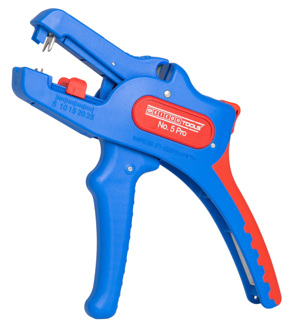 Tel Sıyırıcı No. 5 | Tüm yaygın çok telli ve tek telli iletkenler için I Çalışma aralığı 0,2 - 16,0 mm² Tel Sıyırıcı No. 5 | Tüm yaygın çok telli ve tek telli iletkenler için I Çalışma aralığı 0,2 - 16,0 mm²