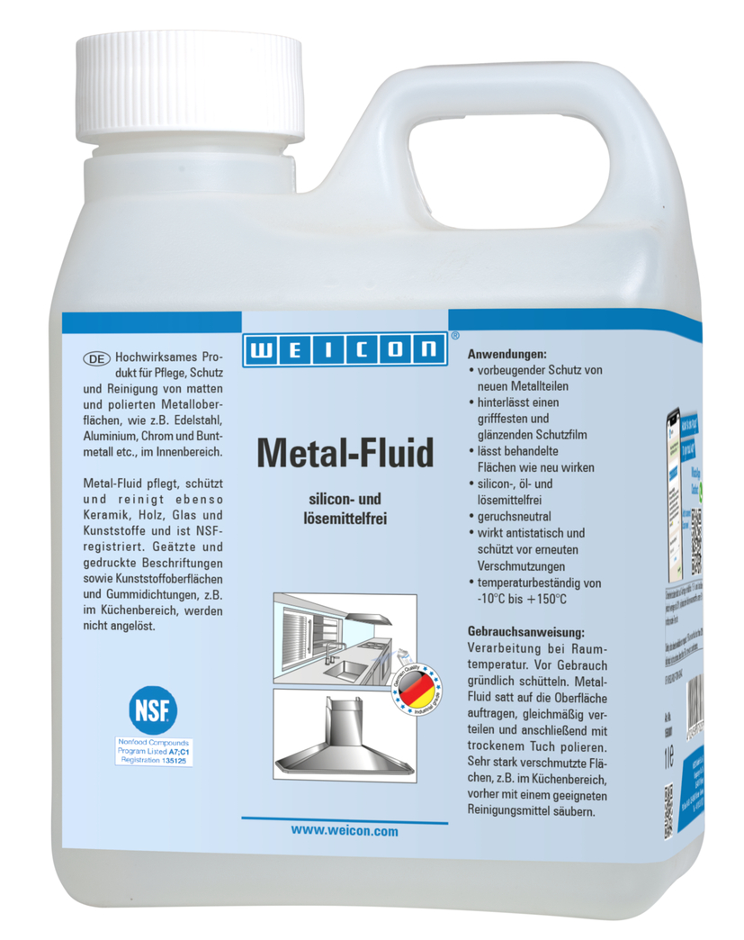 Metal-Fluid | Metaller için solventsiz bakım ve koruyucu emülsiyonu