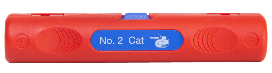 Kablo Soyucu No. 2 Cat | Data ve ağ kablolarını sıyırmak için I Çalışma aralığı 4,5 - 10 mm Ø