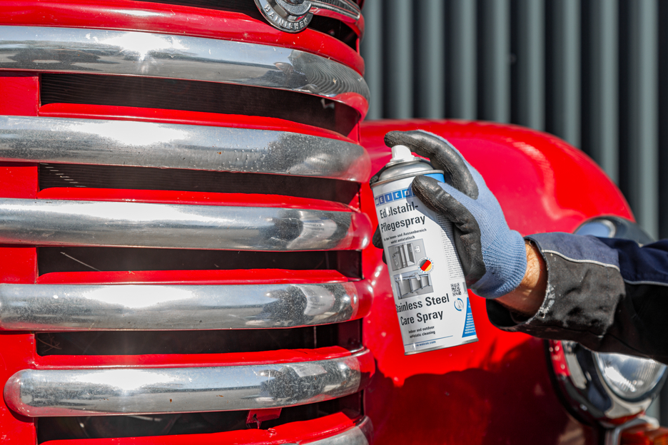 Paslanmaz Çelik Bakım Spreyi | cleaning, protection and care oil for stainless steel