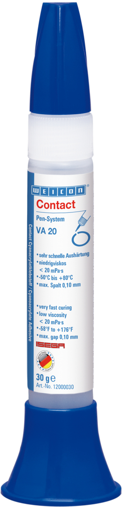 Contact VA 20 | instant adhesive for the food sector as well as plastic and rubber