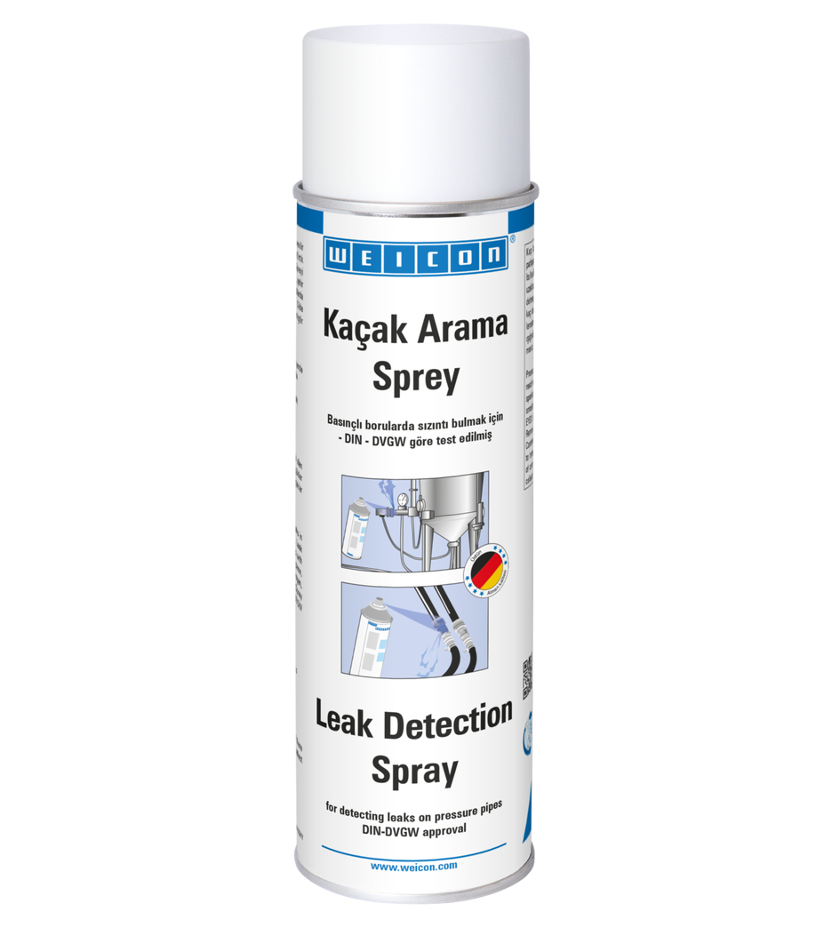 Kaçak Arama Spreyi | Basınçlı borulardaki çatlakları ve sızıntıları bulun