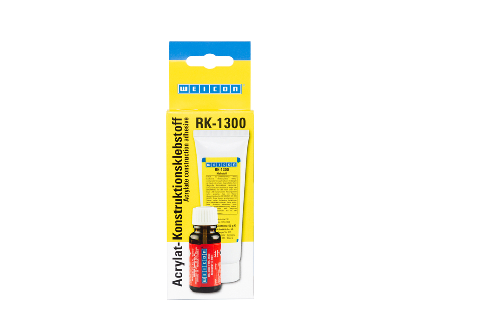 RK-1300 Yapısal Akrilik Yapıştırıcı | Akrilik yapısal yapıştırıcı, macun kıvamında, karışım içermeyen yapıştırıcı