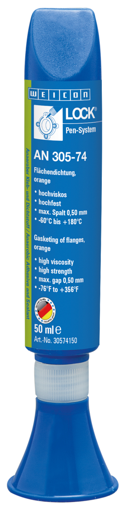 WEICONLOCK® AN 305-74 Flanş Sızdırmazlık Malzemesi | Flanşların sızdırmazlığı için, yüksek mukavemet, yüksek viskozite