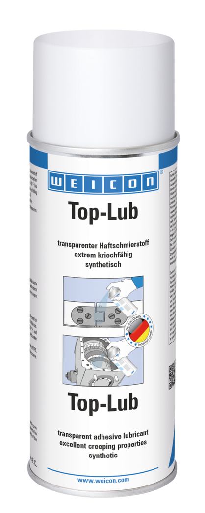 Top-Lube | Sentetik, şeffaf ve yapışkan yağlayıcı