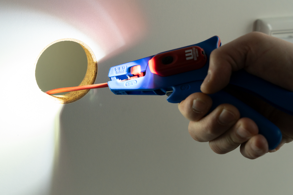 LED Lambalı Kablo Sıyırıcı No.5 Seti