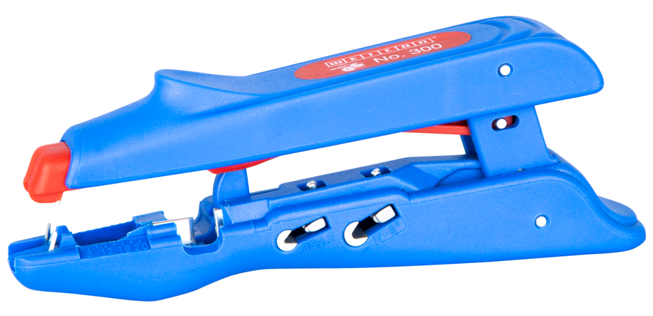 Duo-Soyucu No. 300 | Sıyırma ve sıkma için I çalışma aralığı 0,5 mm² - 6,0 mm² Duo-Soyucu No. 300 | Sıyırma ve sıkma için I çalışma aralığı 0,5 mm² - 6,0 mm²