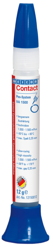 Contact VA 1500 | instant adhesive for rubber, metal,  porous and absorbent materials