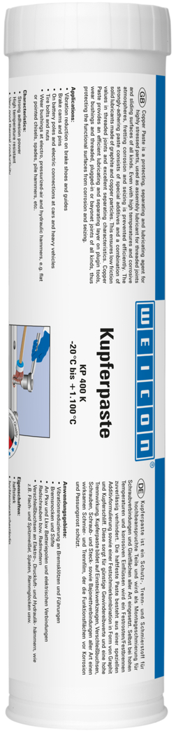 Bakır Macun | Bakır bazlı kayganlaştırıcı ve kalıp ayırıcı macun