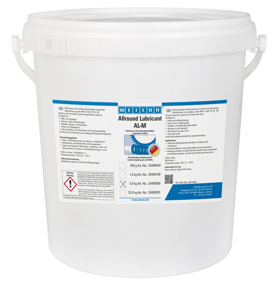 AL-M Yüksek Performanslı Gres | MoS2 ile uzun süreli yağlama