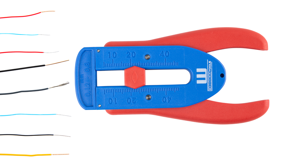 Hassas Sıyırıcı S | İnce iletkenler ve kablolar için, sıyırma aralığı 0,12 mm - 0,8 mm (36-20 AWG)