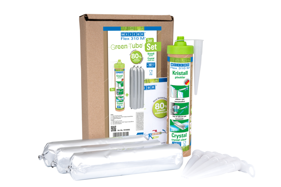 Flex 310 M® Kristal MS-Polimer | Presspack ambalajında MS-Polimer bazlı elastik yapıştırıcı