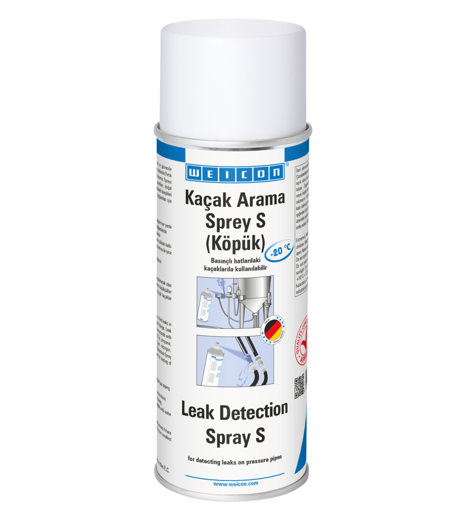 Kaçak Arama Spreyi - Donmaya Karşı Dirençli | Soğutma ve iklimlendirme sistemlerindeki çatlakları ve sızıntıları bulun