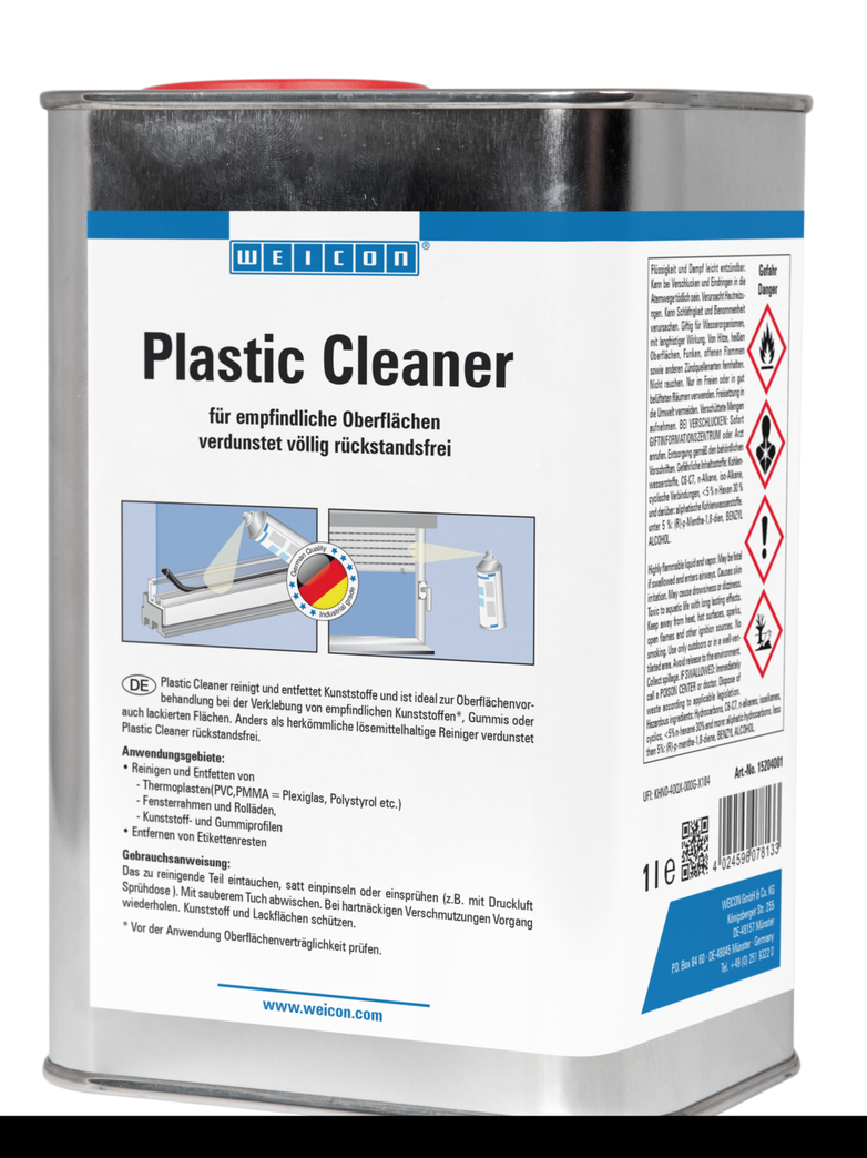 Plastik Temizleyici | cleaner for plastic, rubber and powder-coated materials