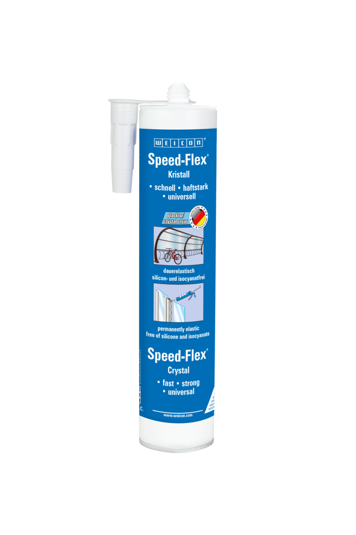 Speed-Flex® Kristal | adhesive and sealant for crystal-clear bonds, based on MS-Polymer