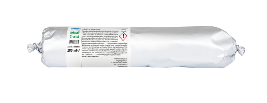 Flex 310 M® Kristal MS-Polimer | Presspack ambalajında MS-Polimer bazlı elastik yapıştırıcı Flex 310 M® Kristal MS-Polimer | Presspack ambalajında MS-Polimer bazlı elastik yapıştırıcı