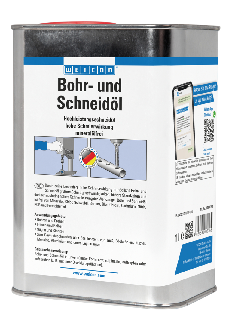 WEICON Delme ve Kesme Yağı | yüksek performanslı kesme yağ