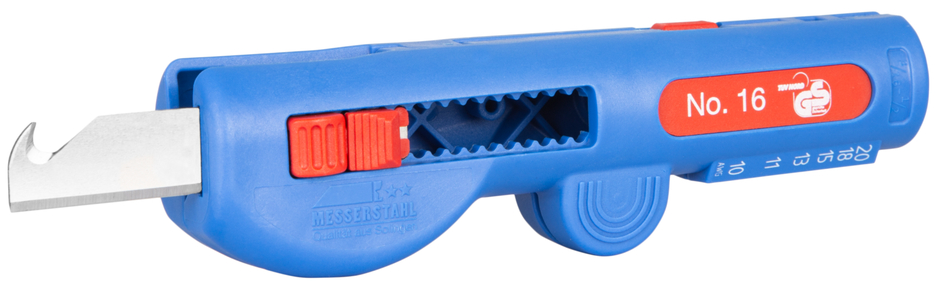 Quadro Soyucu No. 16 | Çok fonksiyonlu soyucu I çalışma aralığı sıyırma 0,5 - 6,0 mm² / kaplama 8 - 13 mm Ø Quadro Soyucu No. 16 | Çok fonksiyonlu soyucu I çalışma aralığı sıyırma 0,5 - 6,0 mm² / kaplama 8 - 13 mm Ø