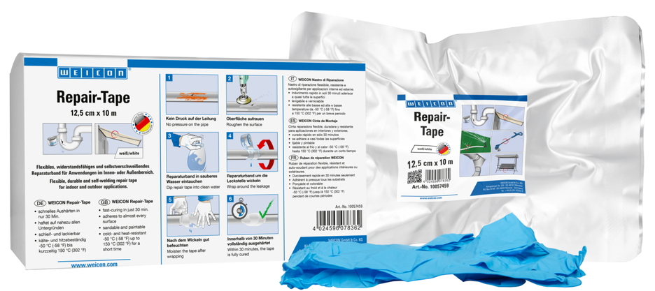 Tamir Bandı, 5 cm x 1,5 m | Dayanıklı ve sızdırmaz onarım bandı Tamir Bandı, 5 cm x 1,5 m | Dayanıklı ve sızdırmaz onarım bandı