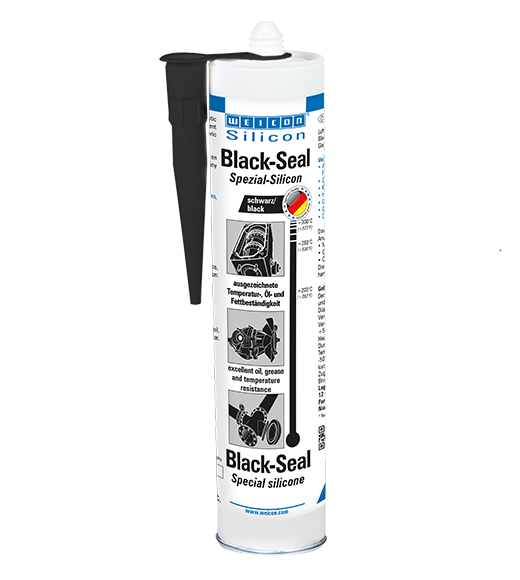 Black Seal (sıvı conta ) | permanently elastic sealant for oil- or grease-resistant areas