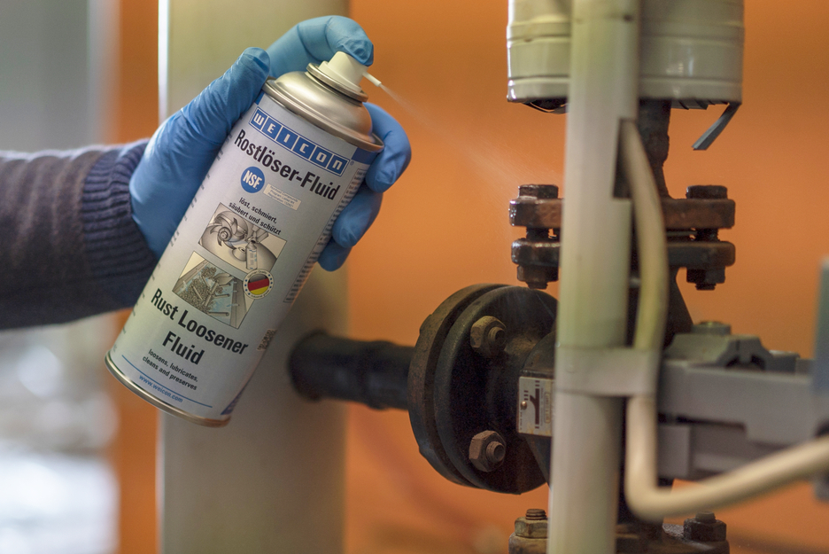 Pas Sökücü Fluid | Gıda sektörü için NSF H1 onaylı pas sökücü ve bakım yağı