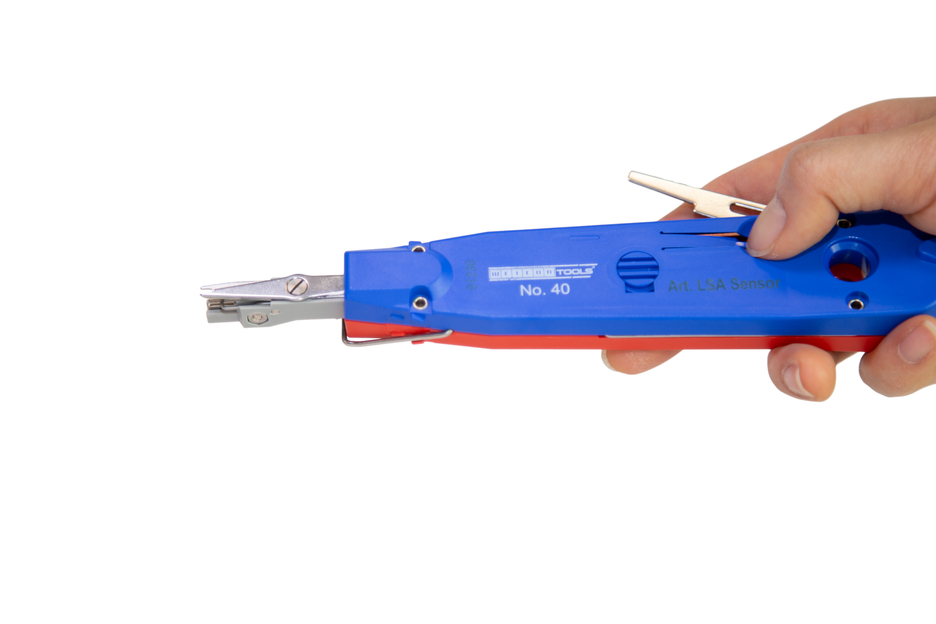 LSA Sensör No. 40 | LSA punch-down tool incl. a sensor for tracing the wire end position