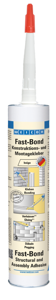 Fast-Bond Montaj Yapıştırıcısı | UV ışınlarına dayanıklı yüksek mukavemetli yapıştırıcı